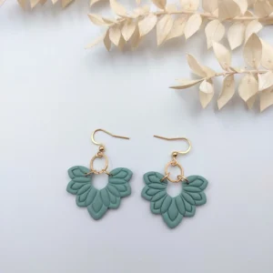 Polymer clay earrings dangle