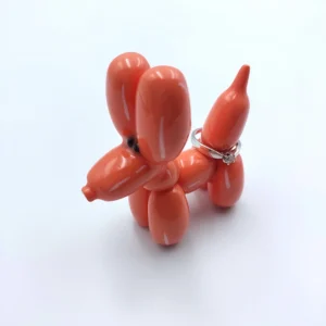 Balloon dog ring holder (Lufi kutya gyűrűtartó) (1)