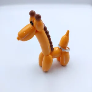 Balloon giraffe ring holder (Lufi zsiráf gyűrűtartó) (1)