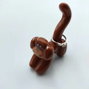Balloon monkey ring holder (Lufi majom gyűrűtartó) (1)