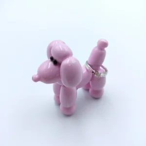Balloon poodle dog ring holder (Lufi pudli kutya gyűrűtartó) (1)