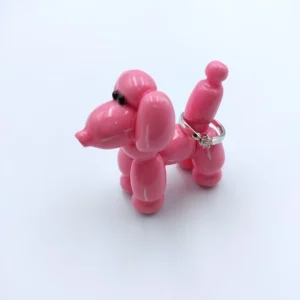 Balloon poodle dog ring holder (Lufi pudli kutya gyűrűtartó) (1)