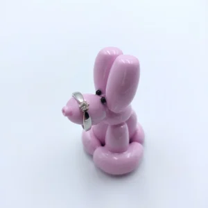 Balloon rabbit ring holder (Lufi nyúl gyűrűtartó) (1)