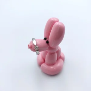 Balloon rabbit ring holder (Lufi nyúl gyűrűtartó) (1)