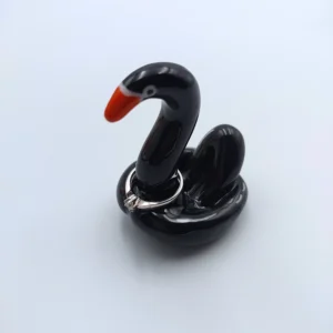 Balloon swan ring holder (Lufi hattyú gyűrűtartó) (1)